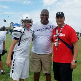 Photo 3 for 2024 Sports International Football Camps featuring members of the Dallas Cowboys
