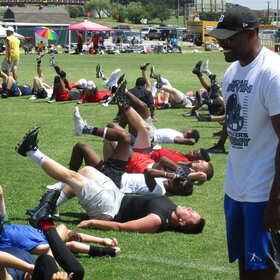 Photo 4 for 2024 Sports International Football Camps featuring members of the Dallas Cowboys
