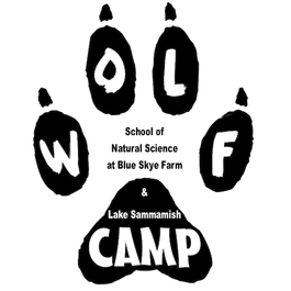 Logo of Wolf Camp & School of Natural Science