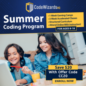 Photo 1 for CodeWizardsHQ Virtual Summer Camps and Classes